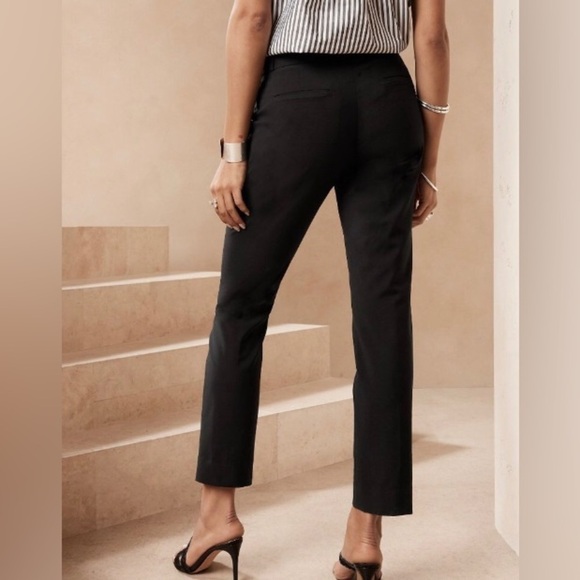 NWT! BANANA REPUBLIC BLACK RYAN SLIM WOOL-BLEND PANT - MULTIPLE SIZES 🤎 - Picture 6 of 6